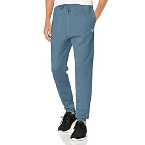 NEW! REEBOK Men's Blue Fleece Lined Joggers 2XL